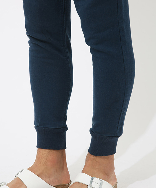 AZUL by moussy（アズールバイマウジー）の「カットライクドビー裾リブパンツ（その他パンツ・メンズ・ネイビー/ブラック/トップグレー・MEDIUM/X-LARGE/X-SMALL/LARGE/SMALL）」の19枚目の写真