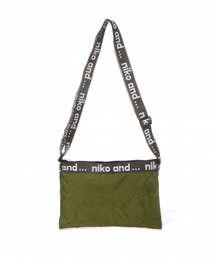 niko and... | オリジナルテープロゴサコッシュ(ショルダーバッグ)
