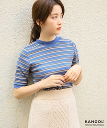 Heather | KANGOLハイショクマルチボーダー　808996(Tシャツ/カットソー)