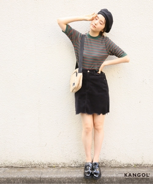 Heather(ヘザー)の「KANGOLハイショクマルチボーダー 808996(Tシャツ/カットソー・レディース・ホワイト系その他/グリーン系その他/ブルー系その他・SMALL/MEDIUM)」の4枚目の写真