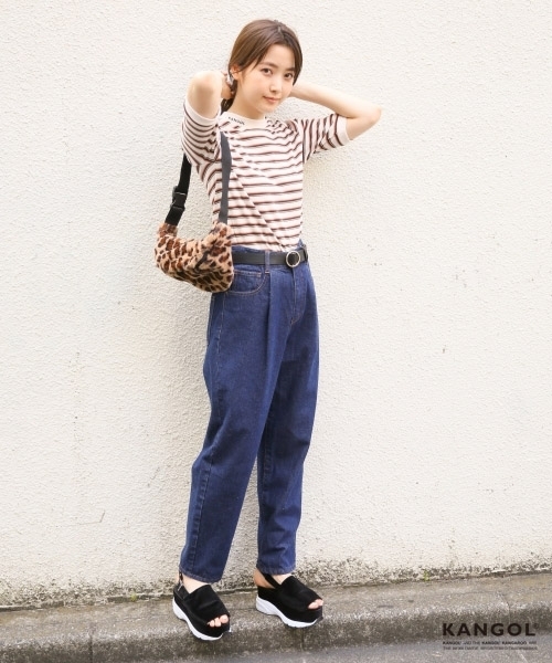 Heather(ヘザー)の「KANGOLハイショクマルチボーダー 808996(Tシャツ/カットソー・レディース・ホワイト系その他/グリーン系その他/ブルー系その他・SMALL/MEDIUM)」の6枚目の写真