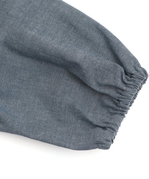 apres les cours（アプレレクール）の「ティアードガウンワンピース（ワンピース・キッズ・ベージュ/ネイビー/ローズ・80/90/100/110/120/130/140）」の8枚目の写真