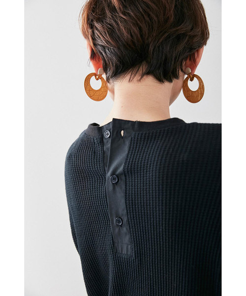 MEDE19F（メデジュウキュウ）の「ＭＥＤＥ１９Ｆ　ロングテールサーマルカットソー（Tシャツ/カットソー・レディース・ホワイト/ブラック・MEDIUM/LARGE/X-LARGE）」の13枚目の写真