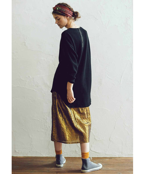 MEDE19F（メデジュウキュウ）の「ＭＥＤＥ１９Ｆ　ロングテールサーマルカットソー（Tシャツ/カットソー・レディース・ホワイト/ブラック・MEDIUM/LARGE/X-LARGE）」の14枚目の写真