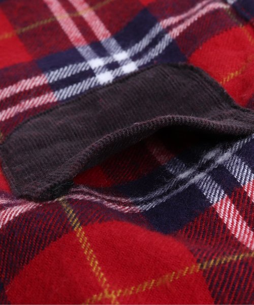 apres les cours(アプレレクール)の「先染めチェックシャツ(シャツ/ブラウス・キッズ・グリーン/レッド・80/90/100/110/120/130/140)」の14枚目の写真