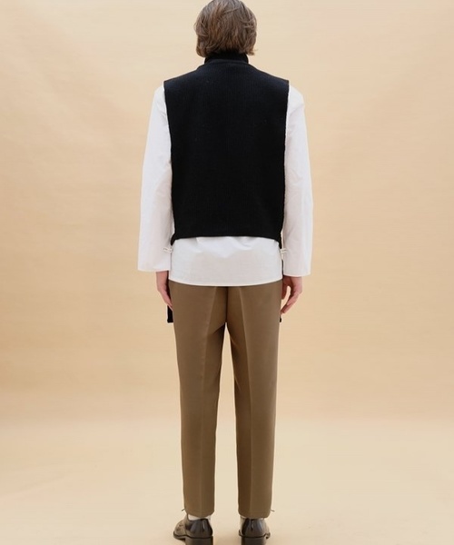 TRIP LE SENS(トリップ ル センス)の「【TRIP LE SENS】ハイ ベルト テーパード スラックス(スラックス・メンズ・ブラック/ベージュ/カーキ・SMALL/MEDIUM/LARGE)」の12枚目の写真