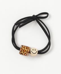 Fun & Daily | スマイル＆レオパードキューブヘアゴム(ヘアゴム)