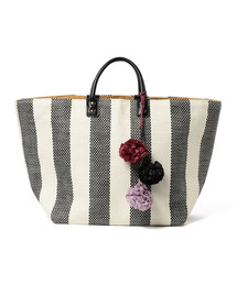 BEAMS LIGHTS | SHIRALEAH / RILEY TOTE(かごバッグ)
