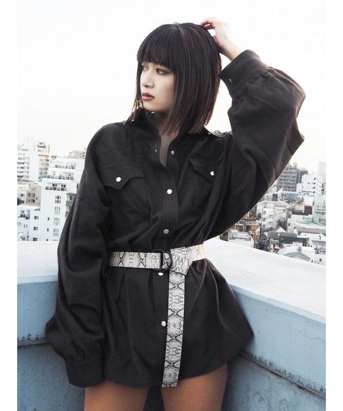 EMODA（エモダ）の「ボーイズスプリングフランネルシャツ（シャツ/ブラウス・レディース・ブラック/その他/その他1/その他2・FREE）」の14枚目の写真