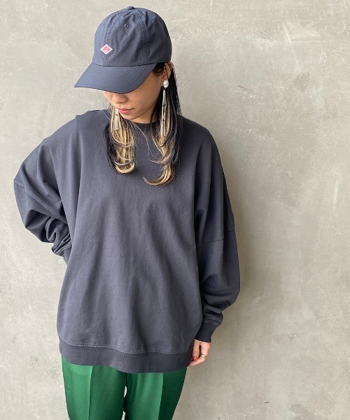 DANTON（ダントン）の「[DANTON/ダントン] ナイロンタフタキャップ（キャップ・レディース・レッド/マスタード/ベージュ/ネイビー/ブラック/グリーン/ダークグレー/ピンク・F）」の3枚目の写真