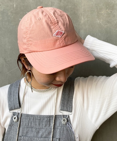 DANTON（ダントン）の「[DANTON/ダントン] ナイロンタフタキャップ（キャップ・レディース・レッド/マスタード/ベージュ/ネイビー/ブラック/グリーン/ダークグレー/ピンク・F）」の17枚目の写真