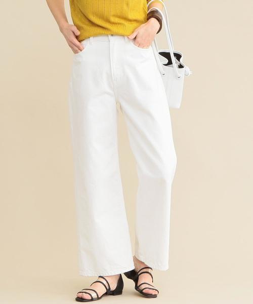 H BEAUTY&YOUTH UNITED ARROWS デニムワイドパンツ　黒 H BEAUTY&YOUTH UNITED ARROWS（エイチビューティーアンドユース