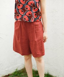 niko and... | ヨーロピアンリネンＲショートパンツ(その他パンツ)