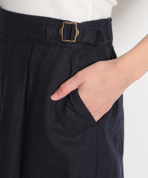 niko and...(ニコアンド)の「ヨーロピアンリネンRショートパンツ(その他パンツ・レディース・ネイビー/ブラウン/カーキ/キャメル・MEDIUM/LARGE)」の13枚目の写真