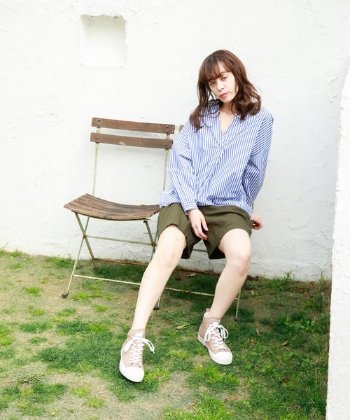 niko and...(ニコアンド)の「ヨーロピアンリネンRショートパンツ(その他パンツ・レディース・ネイビー/ブラウン/カーキ/キャメル・MEDIUM/LARGE)」の22枚目の写真