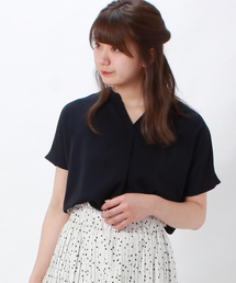 とろみスキッパーブラウス