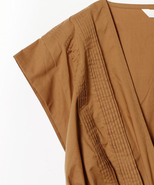 Ray BEAMS（レイビームス）の「Ray BEAMS / ピンタック ペプラム ブラウス（シャツ/ブラウス・レディース・ホワイト/ブラック/ダークブラウン・ONE SIZE）」の20枚目の写真