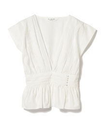 Ray BEAMS | Ray BEAMS / ピンタック ペプラム ブラウス(シャツ/ブラウス)