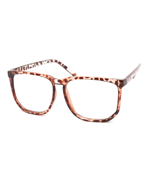 WEGO（ウィゴー）の「WEGO/ウェリントンタイプ(レンズ無し)（メガネ・メンズ・ブラック/ブラウン/ブラウン系その他・FREE）」の3枚目の写真