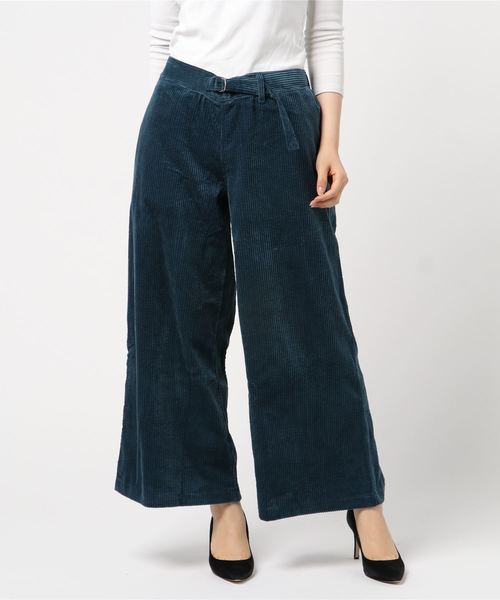 OLD BETTY'S（オールドベティーズ）の「Sucker Corduroy Gaucho Pants /コーデュロイ ガウチョ パンツ（その他パンツ・レディース・ネイビー/ラベンダー・FREE）」の6枚目の写真
