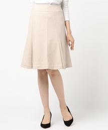 NARACAMICIE | 《セットアップスーツ対応》バーズアイソフトフレアースカート(スカート)