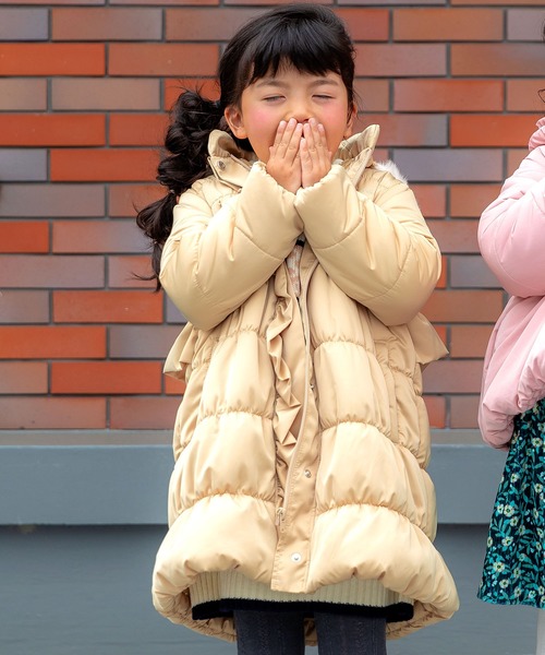 セール 中わたロングジャケット その他アウター La Poche Biscuit ラポシェビスキュイ のファッション通販 Zozotown