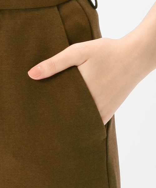 Liesse（リエス）の「センタープレスパンツ（その他パンツ・レディース・ブラック/カーキ・S/M）」の6枚目の写真