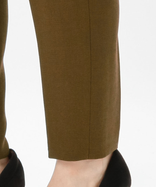 Liesse（リエス）の「センタープレスパンツ（その他パンツ・レディース・ブラック/カーキ・S/M）」の7枚目の写真