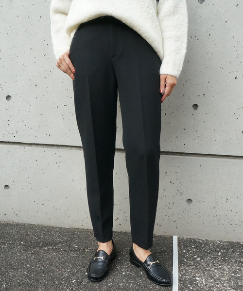 Liesse（リエス）の「センタープレスパンツ（その他パンツ・レディース・ブラック/カーキ・S/M）」の10枚目の写真