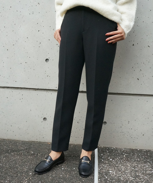 Liesse（リエス）の「センタープレスパンツ（その他パンツ・レディース・ブラック/カーキ・S/M）」の11枚目の写真