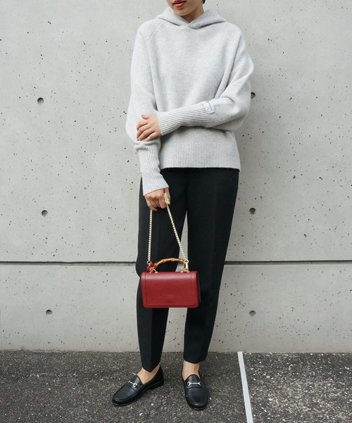 Liesse（リエス）の「センタープレスパンツ（その他パンツ・レディース・ブラック/カーキ・S/M）」の12枚目の写真