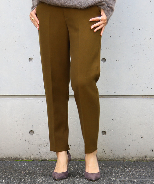 Liesse（リエス）の「センタープレスパンツ（その他パンツ・レディース・ブラック/カーキ・S/M）」の13枚目の写真