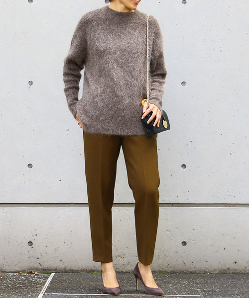 Liesse（リエス）の「センタープレスパンツ（その他パンツ・レディース・ブラック/カーキ・S/M）」の15枚目の写真