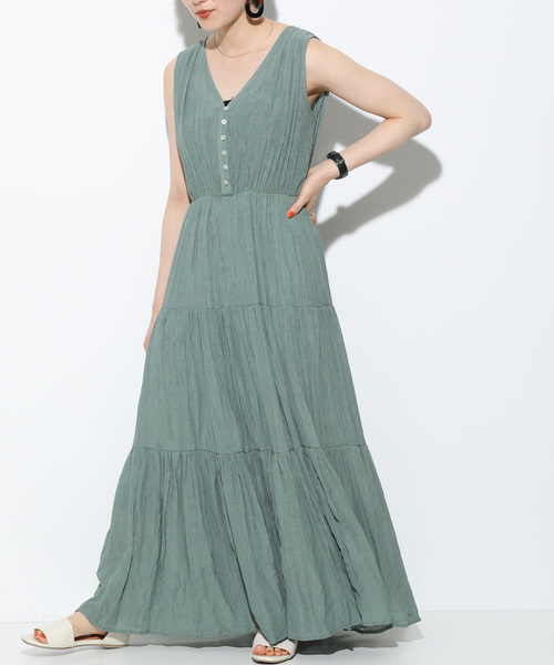 ブランド古着 ノースリーブワンピース ワンピース Vis ビス のファッション通販 Zozoused