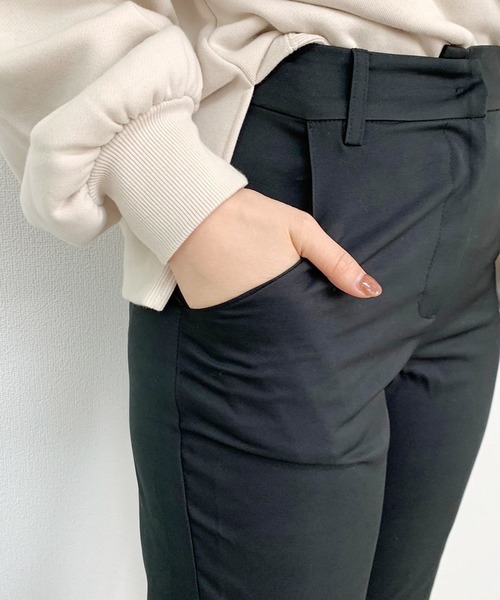 apres jour(アプレジュール)の「フレアパンツ【ZOZOTOWN限定アイテム】(その他パンツ・レディース・ブラック/アイボリー/ベージュ/モカ/ミント/グリーン系その他・SMALL/MEDIUM)」の7枚目の写真