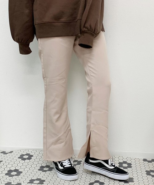 apres jour(アプレジュール)の「フレアパンツ【ZOZOTOWN限定アイテム】(その他パンツ・レディース・ブラック/アイボリー/ベージュ/モカ/ミント/グリーン系その他・SMALL/MEDIUM)」の10枚目の写真