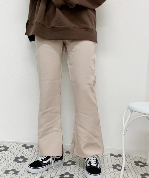 apres jour(アプレジュール)の「フレアパンツ【ZOZOTOWN限定アイテム】(その他パンツ・レディース・ブラック/アイボリー/ベージュ/モカ/ミント/グリーン系その他・SMALL/MEDIUM)」の11枚目の写真