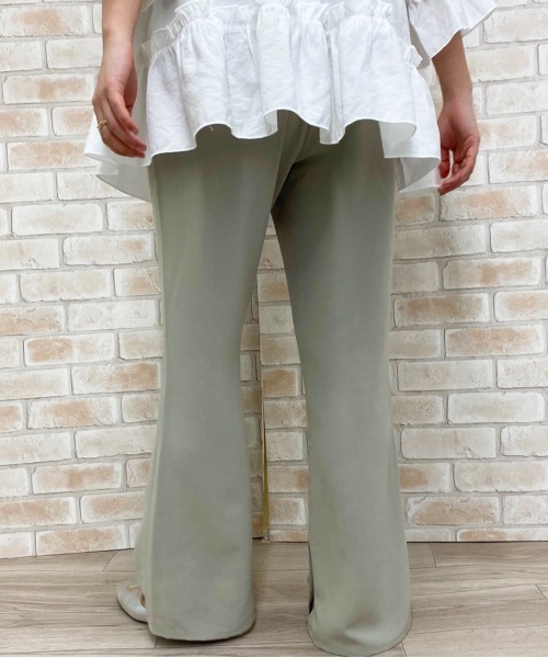 apres jour(アプレジュール)の「フレアパンツ【ZOZOTOWN限定アイテム】(その他パンツ・レディース・ブラック/アイボリー/ベージュ/モカ/ミント/グリーン系その他・SMALL/MEDIUM)」の15枚目の写真
