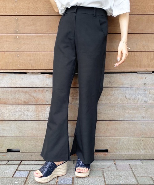 apres jour(アプレジュール)の「フレアパンツ【ZOZOTOWN限定アイテム】(その他パンツ・レディース・ブラック/アイボリー/ベージュ/モカ/ミント/グリーン系その他・SMALL/MEDIUM)」の22枚目の写真