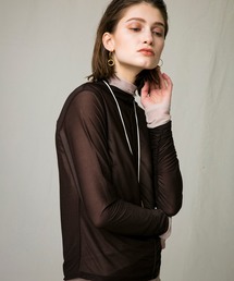 MAISON SPECIAL | レイヤードシアートップス【MAISON SPECIAL/メゾンスペシャル】(Tシャツ/カットソー)