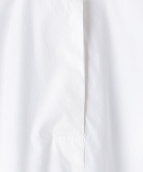 BEAUTY&YOUTH UNITED ARROWS（ビューティーアンドユースユナイテッドアローズ）の「BY コットンタイプライターワイドスキッパーネックシャツ（シャツ/ブラウス・レディース・その他1/ライトピンク/ホワイト・FREE）」の8枚目の写真