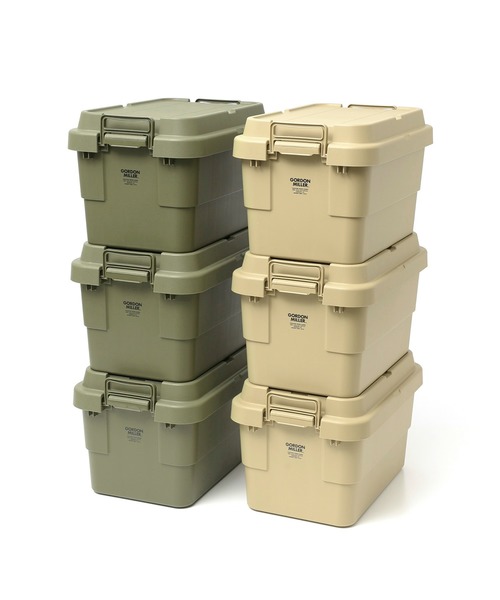 GORDON MILLER（ゴードンミラー）の「GORDON MILLER（ゴードンミラー） STACKING TRUNK CARGO 50L(スタッキング トランクカーゴ)（収納グッズ・レディース・サンドベージュ/オリーブドラブ/ダークグレー/イエロー・ONE SIZE）」の16枚目の写真