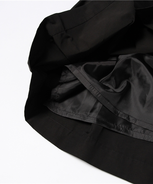 NANO universe(ナノユニバース)の「タックミディフレアスカート(スカート・レディース・ブラック/キャメル/グリーン・FREE)」の10枚目の写真