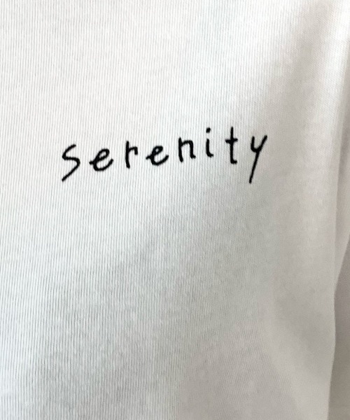 studio CLIP（スタディオクリップ）の「[取扱い店舗限定]イラストレーターyohさんコラボTシャツ（Tシャツ/カットソー・レディース・グリーン系その他6/ホワイト系その他7/ブラウン系その他5/ホワイト系その他4/ブラック系その他3/カーキ/ホワイト系その他/グレー系その他2/ホワイト/オレンジ/ブルー/ベージュ・FREE）」の20枚目の写真