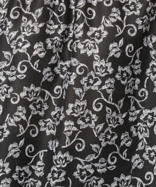 PAGEBOY（ページボーイ）の「モノトーンフラワー2WAYDカンブラウス（シャツ/ブラウス・レディース・ブラック/アイボリー・FREE）」の14枚目の写真