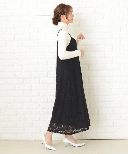 5th Special Dressレースデザインキャミワンピース サイズ1 セール】レースデザインキャミワンピースドレス（ワンピース