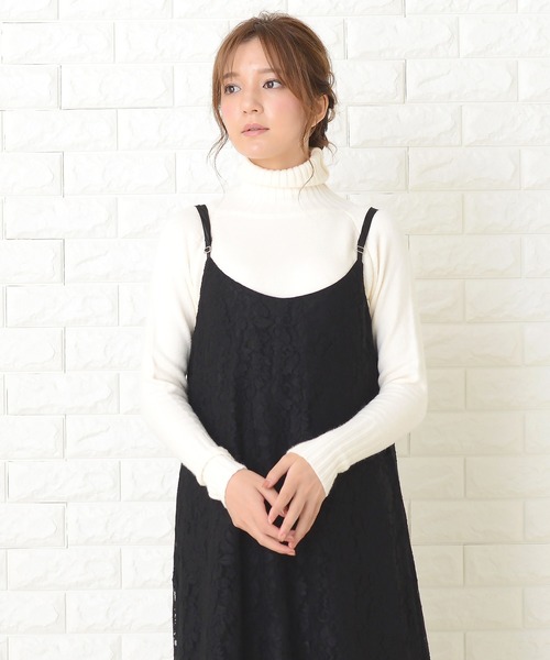 5th Special Dressレースデザインキャミワンピース サイズ1 セール】レースデザインキャミワンピースドレス（ワンピース