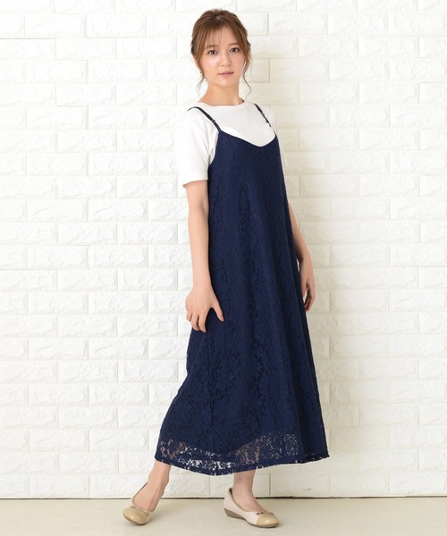 5th Special Dressレースデザインキャミワンピース サイズ1 セール】レースデザインキャミワンピースドレス（ワンピース