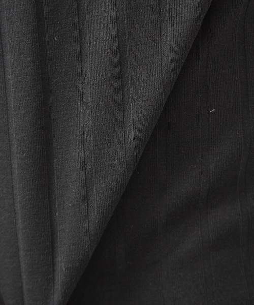 ABAHOUSE GRAY(アバハウスグレイ)の「【展開店舗限定】汗染軽減 針抜リブ Vネック長袖 Tシャツ(Tシャツ/カットソー・メンズ・ホワイト/グレイッシュベージュ/ネイビー/ブラック・46/48)」の14枚目の写真