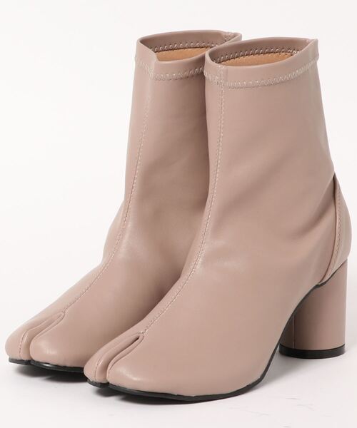 KOBE LETTUCE（コウベレタス）の「足袋ストレッチブーツ（ブーツ・レディース・ベージュ/キャメル/モカ/ブラック・L/LL/M/S）」の3枚目の写真